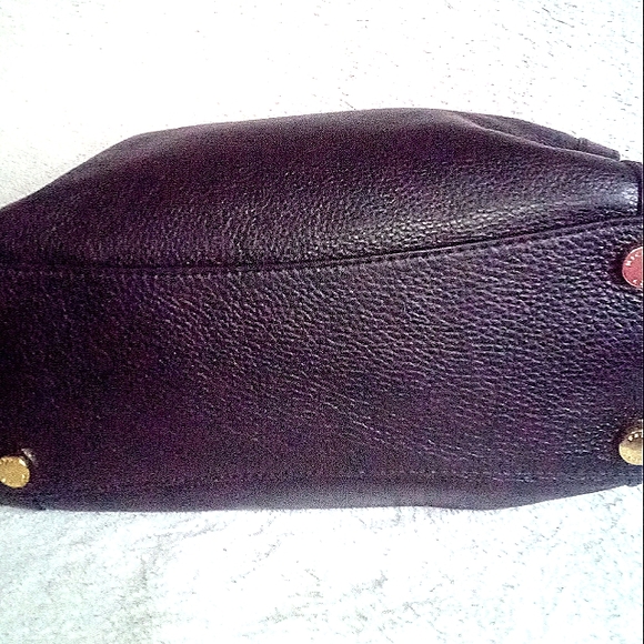 Michael Kors Black Pebbled Leather Tote Handbag - Picture 5 of 10